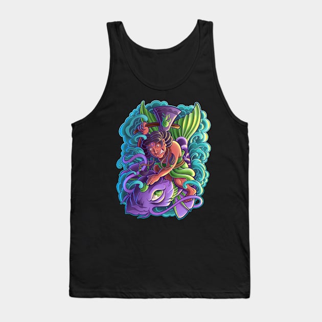 Kintaro Tank Top by danielcolumna_art